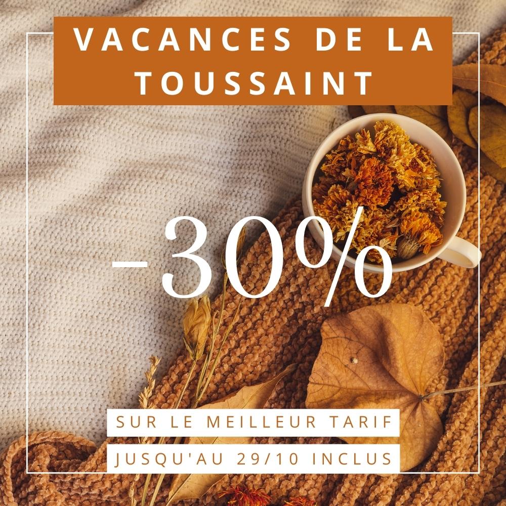 30% - OP Vacances Toussaint